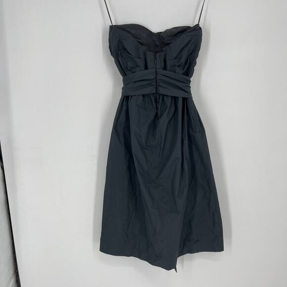 Alexa Chung Dress 6 Black Strapless Homecoming - Picture 3 of 9
